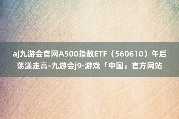 aj九游会官网A500指数ETF（560610）午后荡漾走高-九游会j9·游戏「中国」官方网站